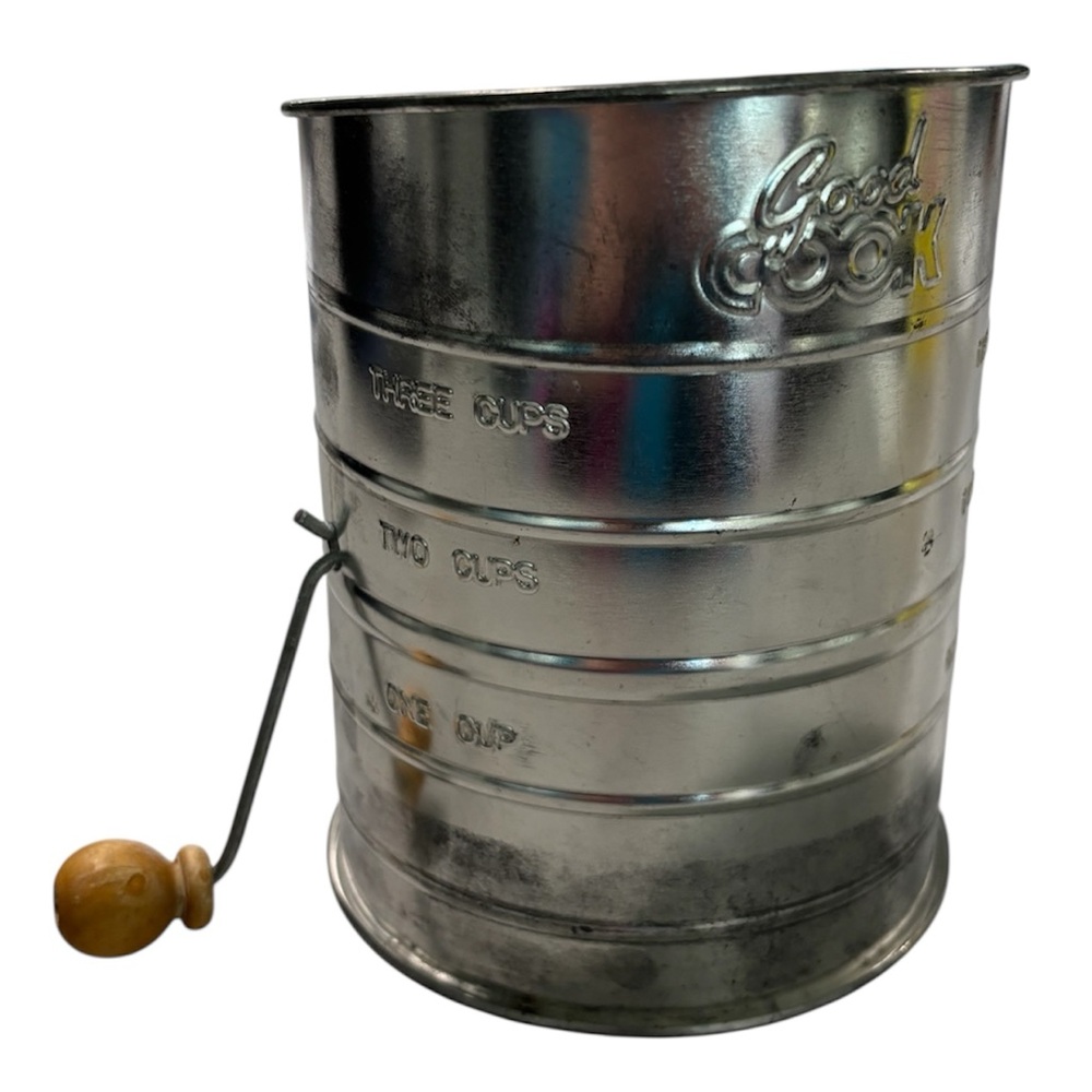 Vintage Good Cook 3 Cup Flour Sifter